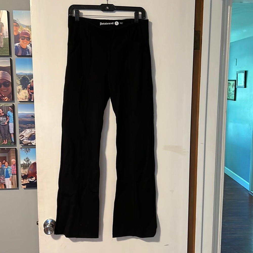 Beta brand boot-cut yoga dress pants